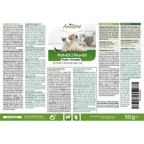 Floh Ex Puder - 250 ml Floh Ex Puder - 250 ml